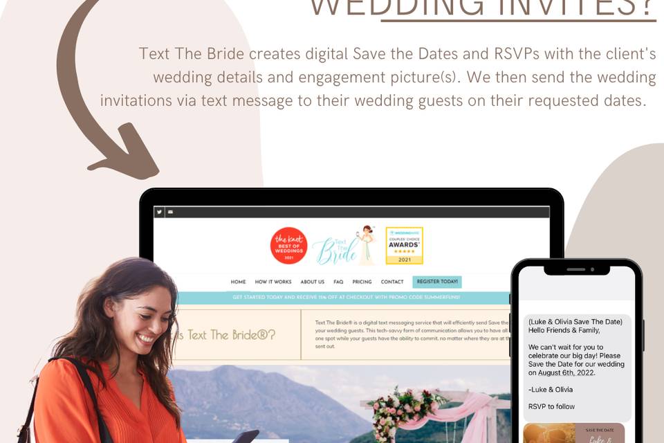 What is Text The Bride?