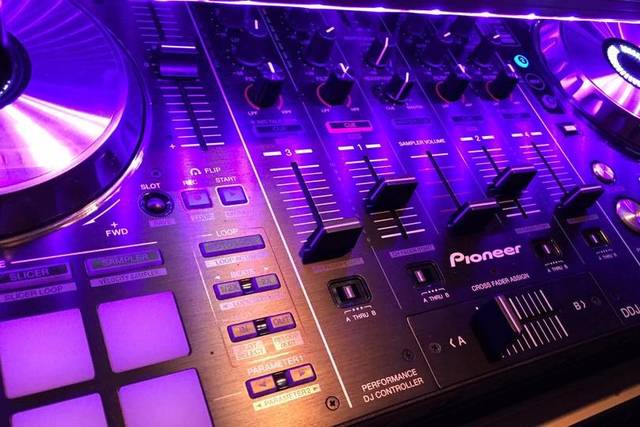 The Dj booth