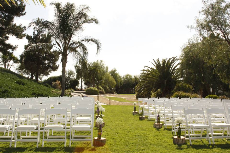 Wedding on the Greens