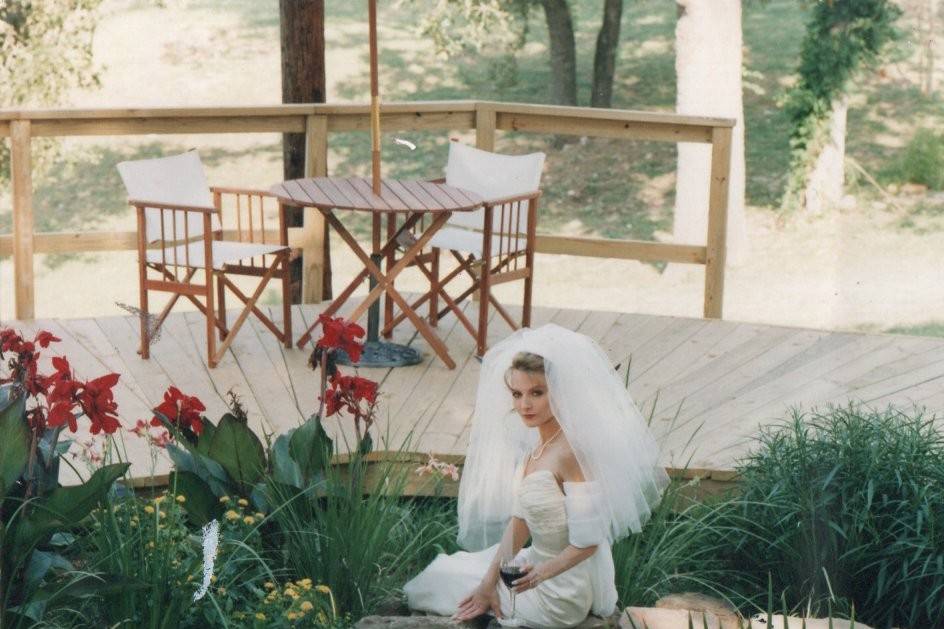 Elegant wedding photo