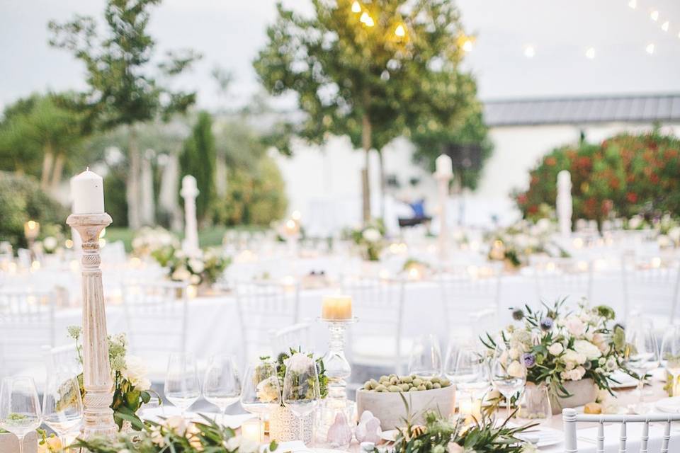 Bride and groom chairs