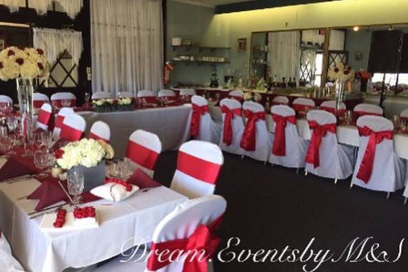 Reception setup