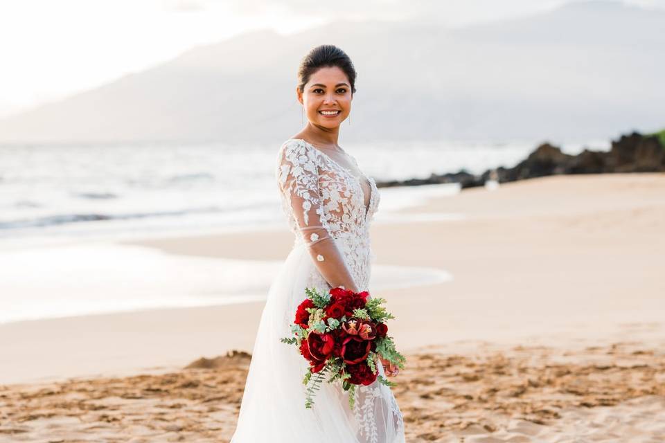 Custom Bouquet red