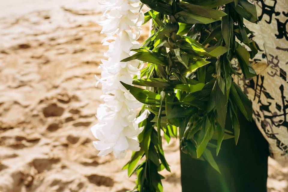 Lei's for the ceremony
