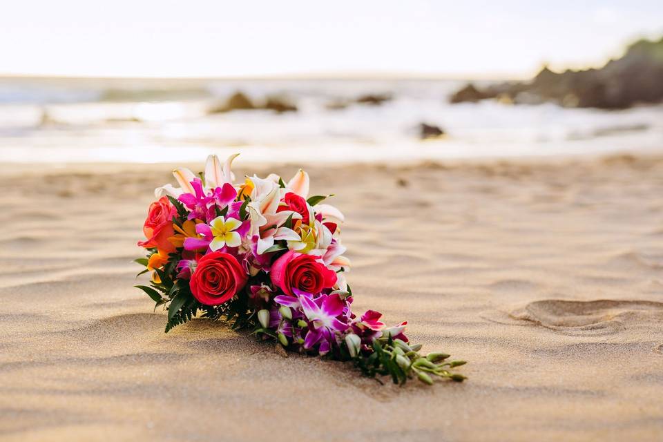 Cascading Bridal Bouquet