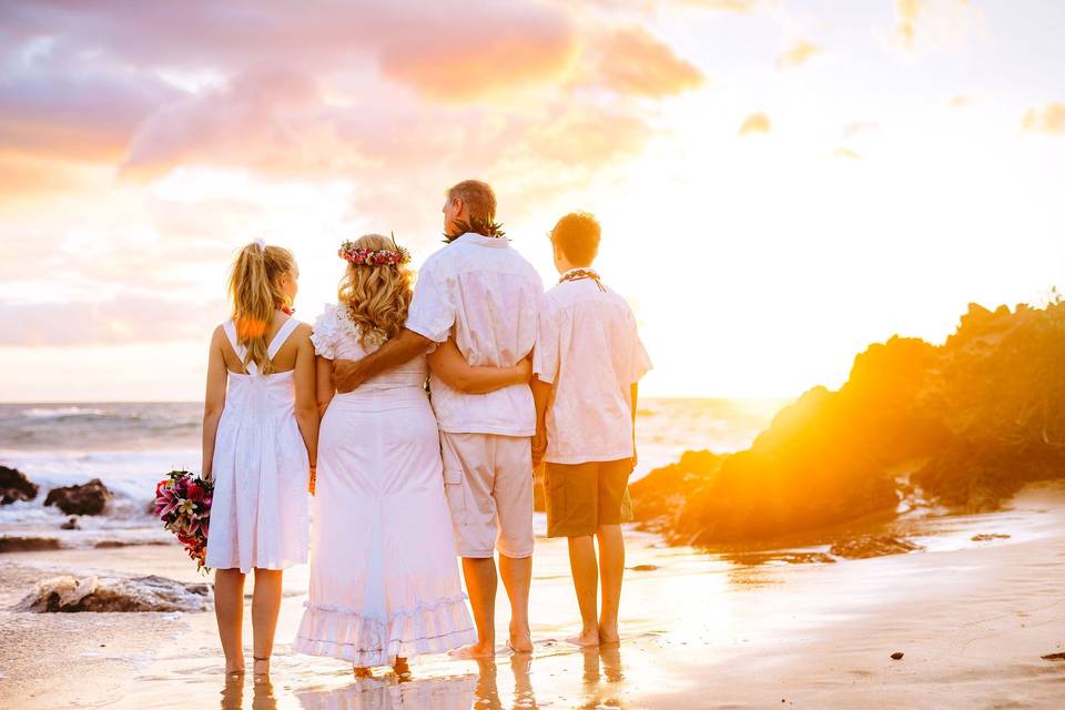 Sunset Beach Wedding