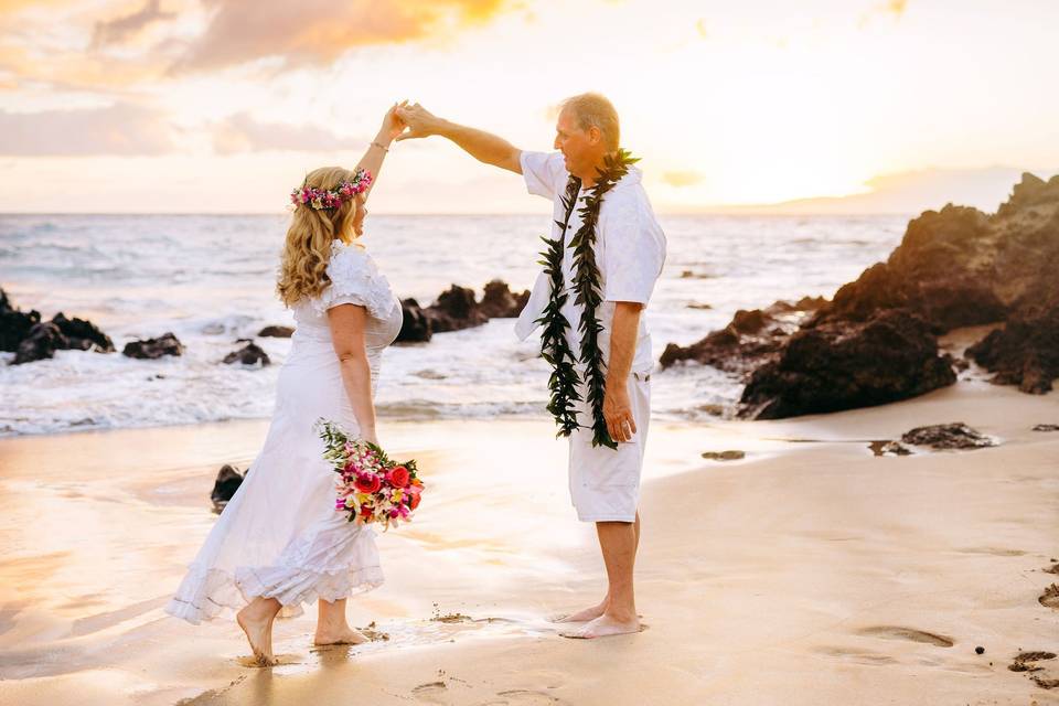 Sunset Beach Wedding