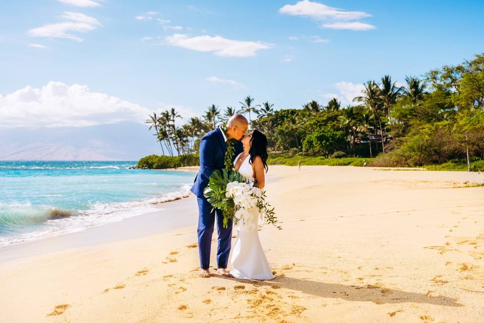 Vow Renewal at the Beach
