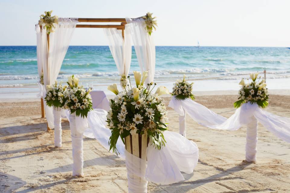 Beach ceremony