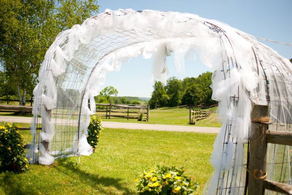 Wedding arbor