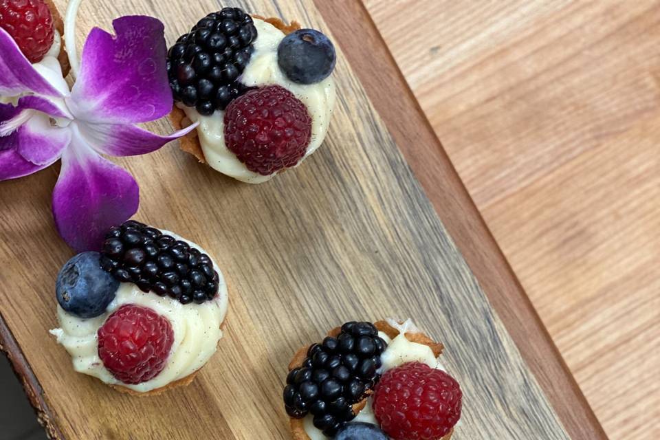 Fruit tartlet board