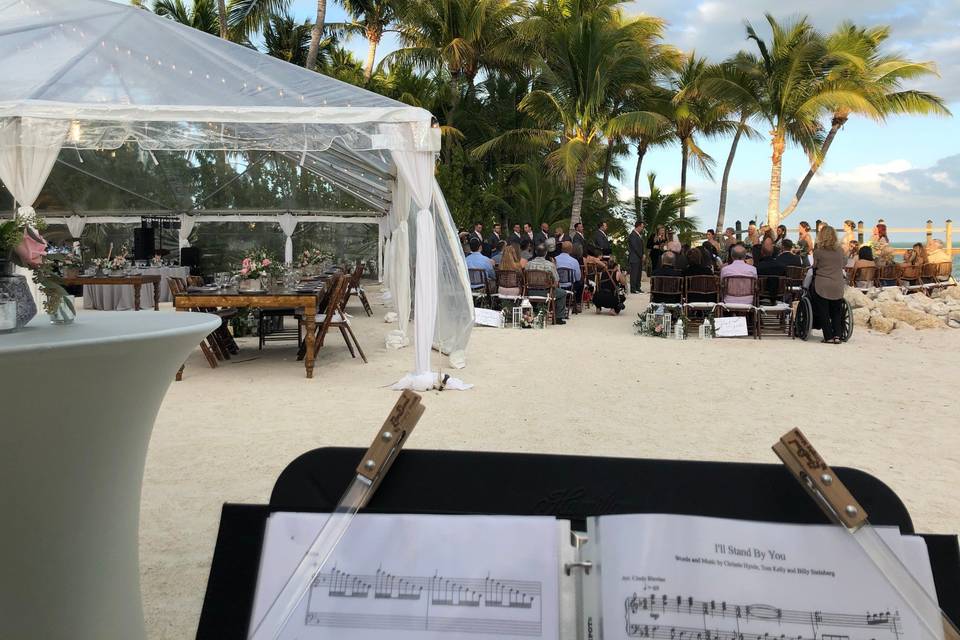 Beach wedding