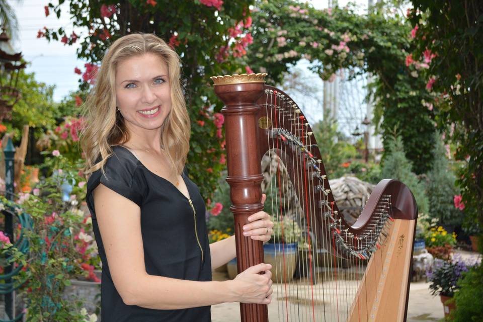 Harpist Karina