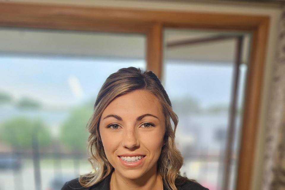 Bridesmaid updo