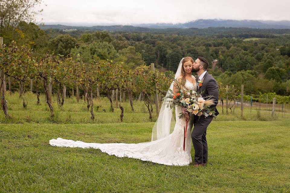 Couple in Vineyard