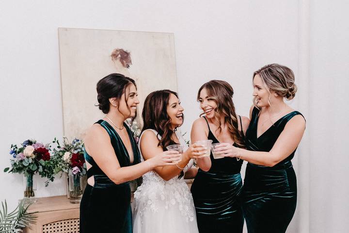 Bridesmaid toast