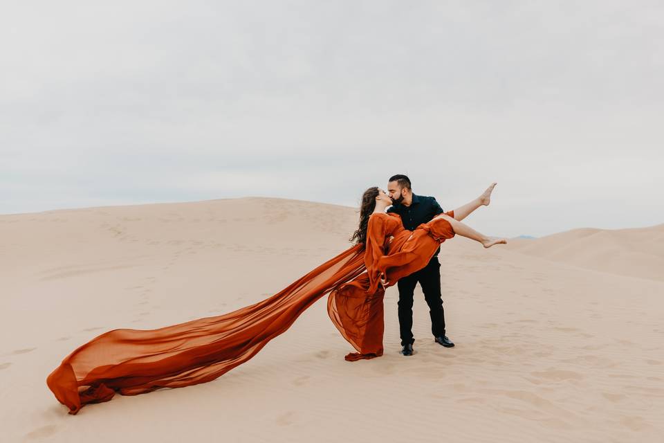 Glamis engagement session