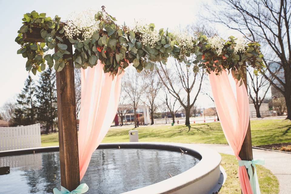 Arch at the Fountain