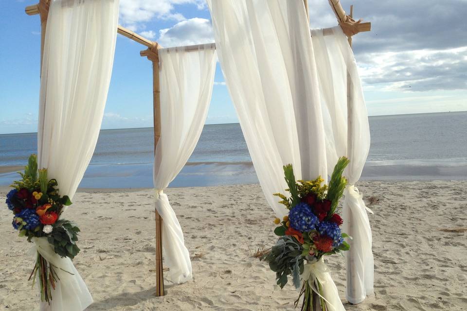 Beach wedding