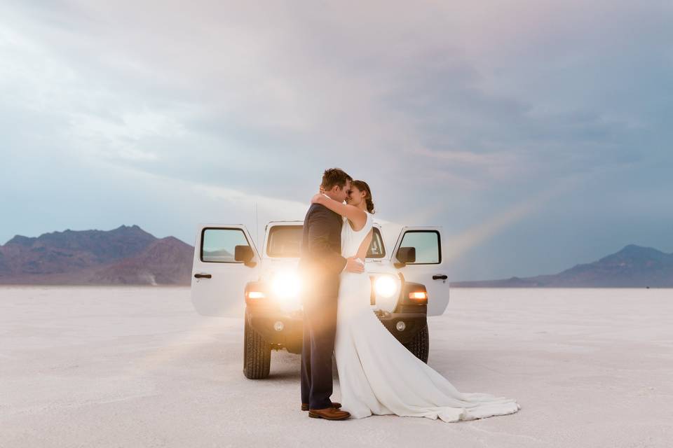 Stunning beach ceremony