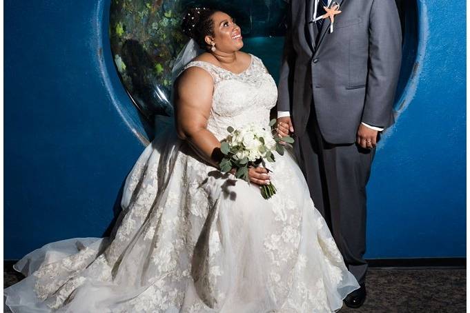 Aquarium wedding