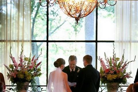 Ceremony inside the halls