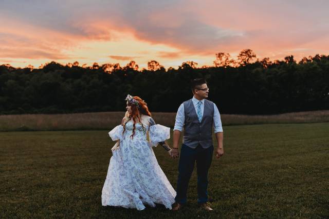 Bride and groom