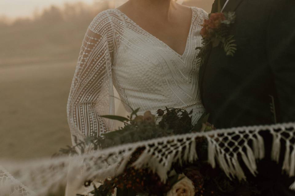 Boho Bride & Groom