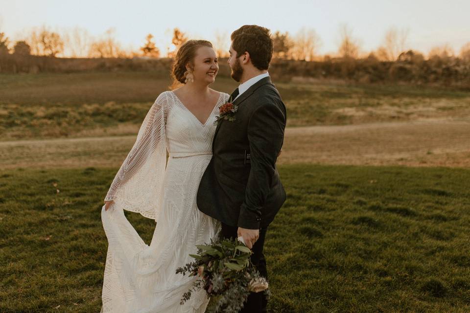 Boho Bride & Groom