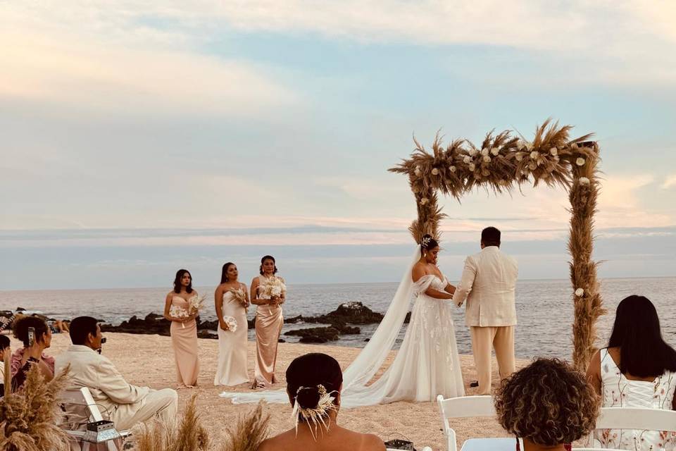 Beach ceremony