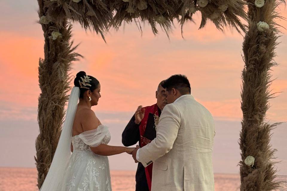 Beach wedding