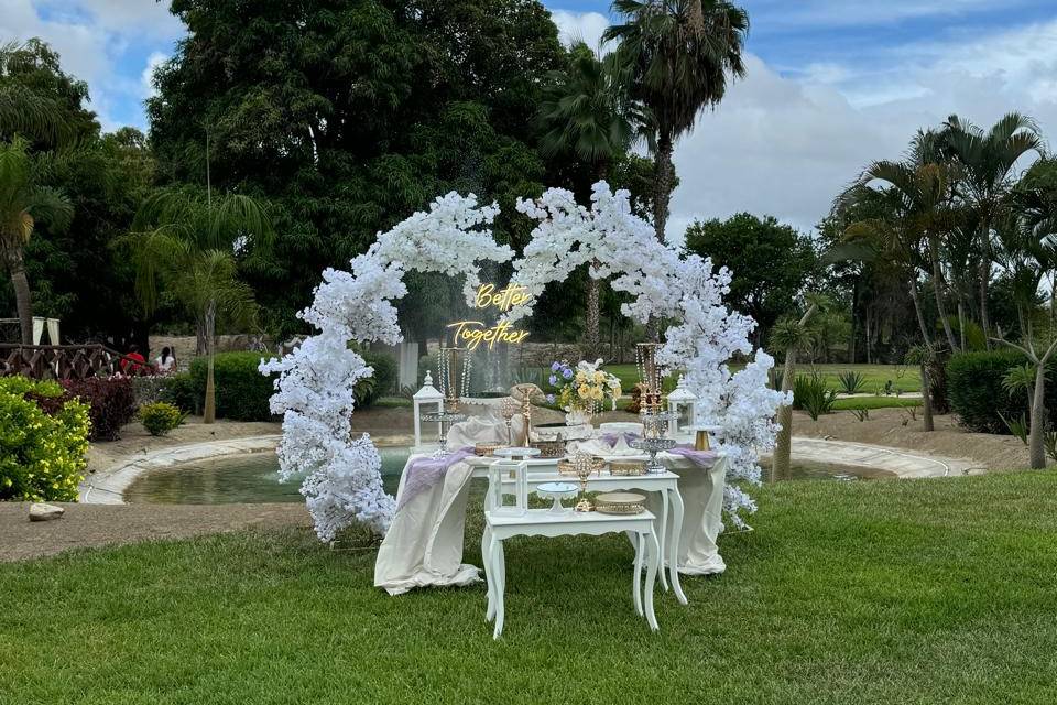 Dessert table