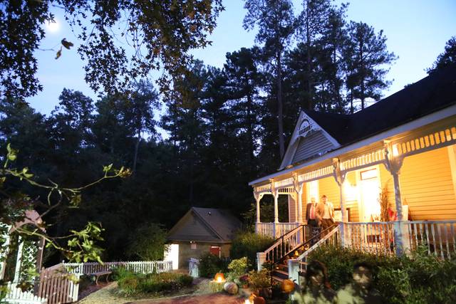 Venue at night