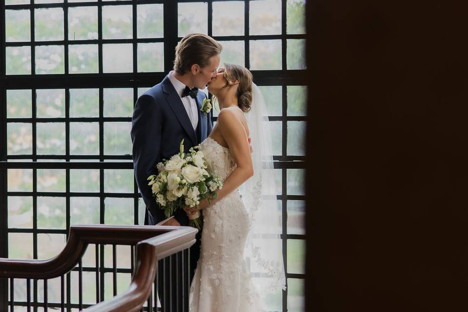 Bride and room