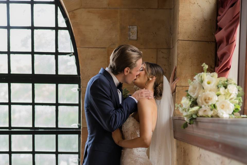 Bride and room