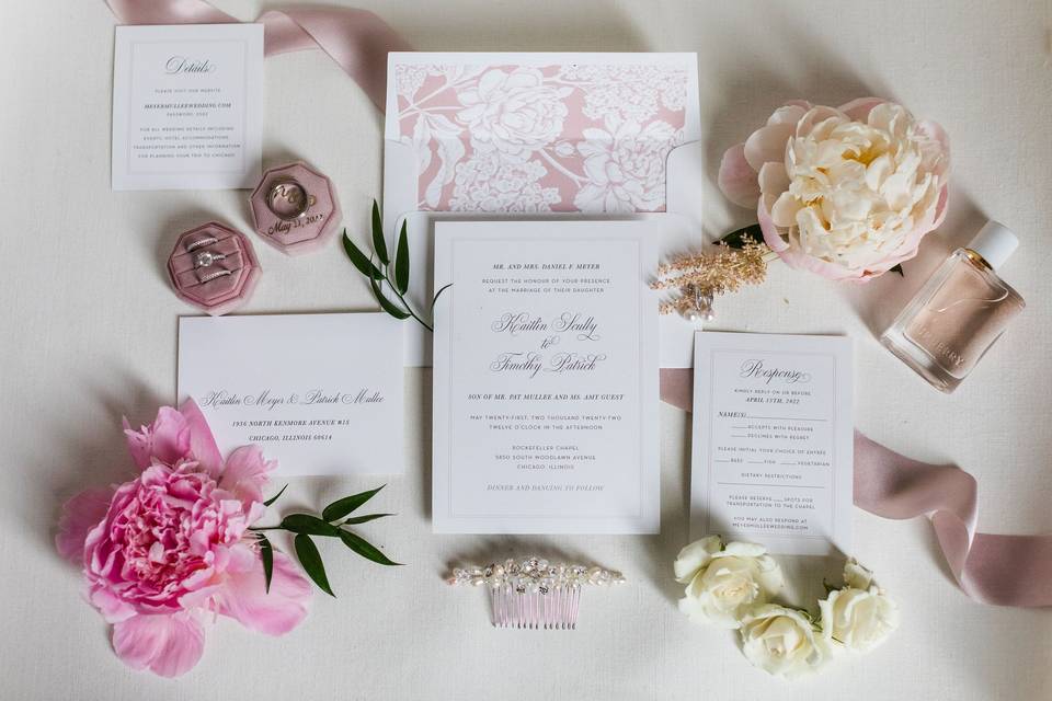 Stunning invitation