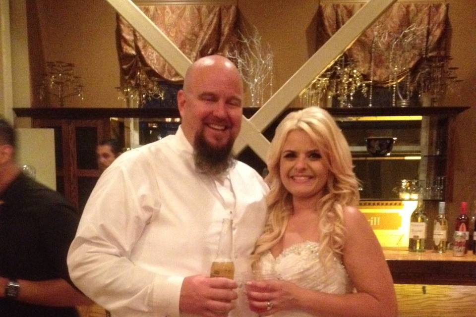 Congratulations to our bride and groom!