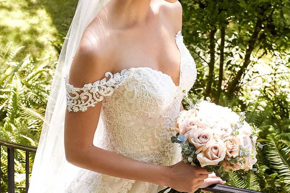 Blossom wedding outlet dress